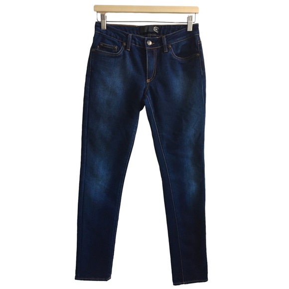 Just Cavalli Dark Wash Blue Denim Skinny Jeans 26 - Picture 16 of 17